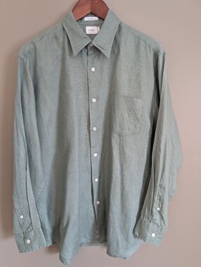 Vintage J. Crew Linen Shirt Size Medium